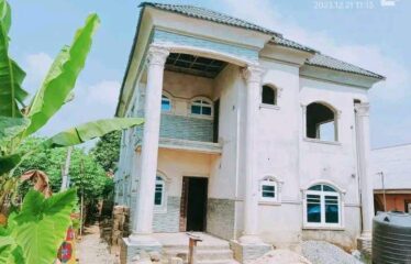 75 percent completed 5 bedroom duplex with 1 Bedroom flat BQ